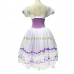 Top Purple Ballet Dance Ballerina Long Romantic Ballet Tutus Adult Girls Coppélia's Stage  Swan Lake Ballet Dress Custom Made