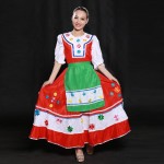 Good Quality Russian Folk Dance Dresses,Female Russia and Ukraine National Costumes Suit Retail Wholesale HF1277