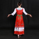 Good Quality Russian Folk Dance Dresses,Female Russia and Ukraine National Costumes Suit Retail Wholesale HF1277