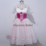 Giselle Ballet soft peach pink bell classical ballet dress for Coppélia's Stage performance, Swan Lake Ballet Dress Custom Made