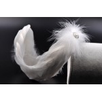 Swan Lake Ballet Feather Headwear Hand Made For Women, Prince White Feather Headband For Tutu Ballet Free Shipping
