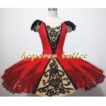 High Quality Classical Customized Don Quixote Red Ballet Dress,Girl Platter Tutu Skirt Gipsy Esmeralda Ballet Dancing Clothes